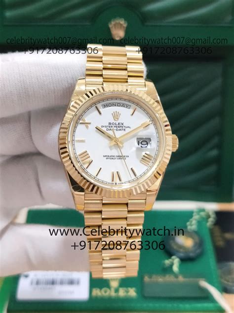 presidential gold rolex replica|best rolex clone watches.